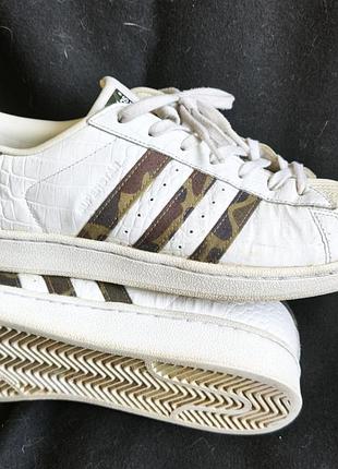 Чоловічі шкіряні оригінальні кросівки adidas superstar.розмір45.5