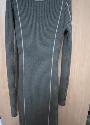 Стильна трикотажна сукня zara