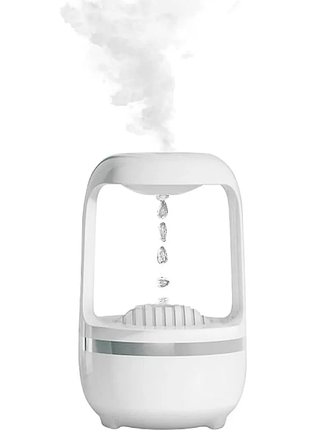 Антигравитационный увлажнитель воздуха creative anti-gravity water drop humidifier портативный диффузор для увлажнения и очищения