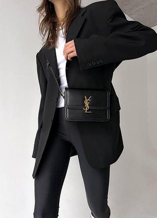 Yves saint laurent solferino black/gold (ориджальная коробка)