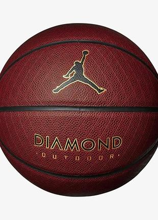М'яч баскетбольний jordan diamond outdoor 8p deflated j.100.8252.891.07