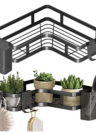 Угловые полки для ванной corner shower caddy ∙ компактное и удобное хранение аксессуаров corner shower caddy