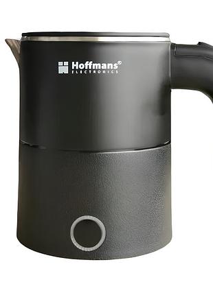 Электрический чайник hoffmans 0,8l 1000w hm-2561 ∙ компактный электрочайник hoffmans hm-2561 для дома