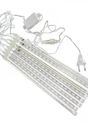 Светодиодная гирлянда rd-110 трубки-сосульки 50 см ∙ led гирлянда rd-110 сосулька мультиколор