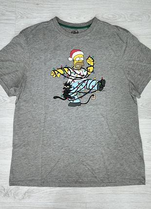 Футболка чоловіча the simpsons гомер сімпсон