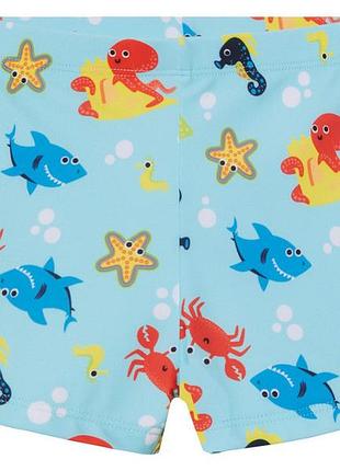 Плавки на подкладке для мальчика lupilu lycra® 443434 122-128 см (6-8 years) комбинированный