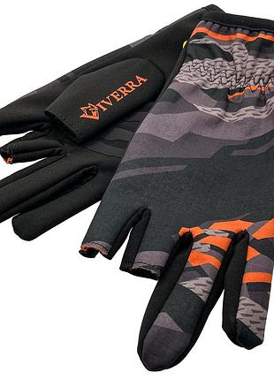 Перчатки рыболовные для рыбалки viverra softshell infinity gloves xl