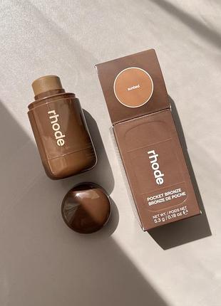 Rhode pocket bronze long-wearing cream bronzer бронзер