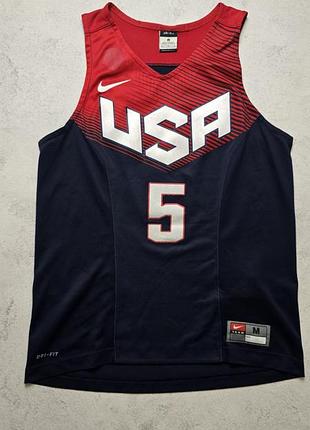 Баскетбольна майка nike kevin durant #5 team usa 2014 basketball jersey dri-fit