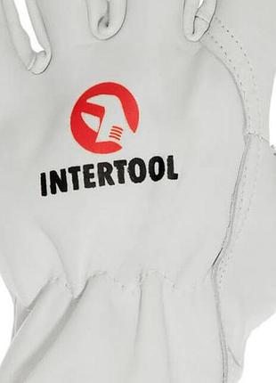 Перчатка intertool воловья кожа 10" (sp-0171) 3