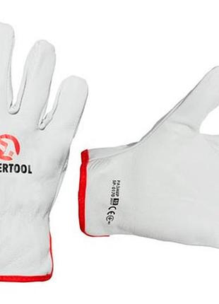 Перчатка intertool овечья кожа 10" (sp-0170)