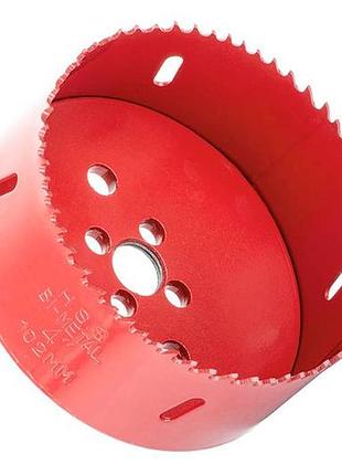 Свердло корончате біметалічне intertool 102 мм x 7/16" (sd-5702)