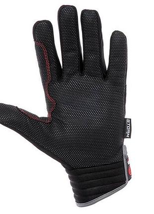 Перчатка intertool-storm из спандекса антискользящие с защитой суставов 10" (sp-0180) 3