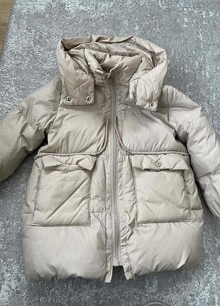 Пуховик для дівчинки zara