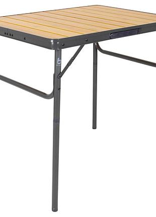 Стол bo-camp margate 75x55 cm bamboo brown (1404666)