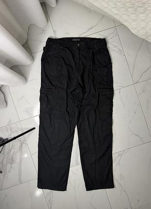 Тактичні штани 5.11 tactical / оригінал / карго / rip-stop / чорні