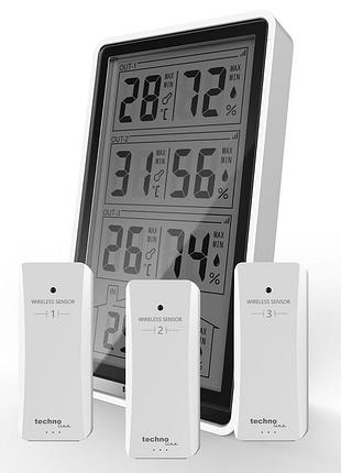 Термогігрометр technoline ws7060 black (ws7060)