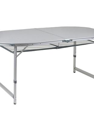 Стол bo-camp premium oval 150x80 cm grey (1404405)