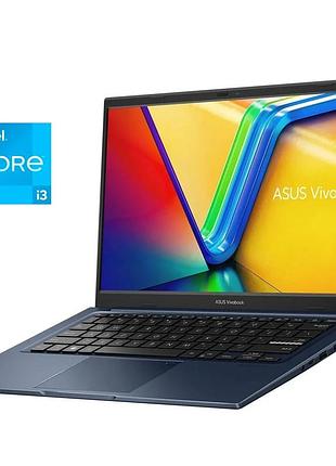 Ультрабук asus vivobook x1404v / 14" (1920x1080) ips / intel core i3-1315u (6 (8) ядер по 1.2 - 4.5 ghz) / 24 gb ddr4 / 512 gb ssd