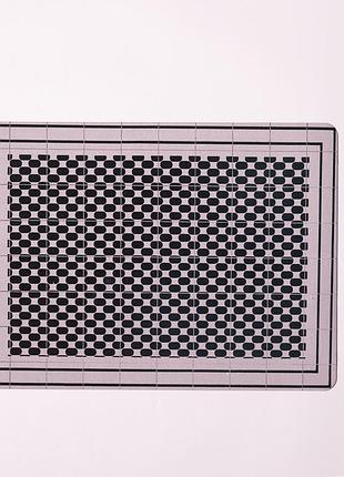 Коврик диатомитовый для сушки посуды texture 40*30 см yiwu hp-42-196