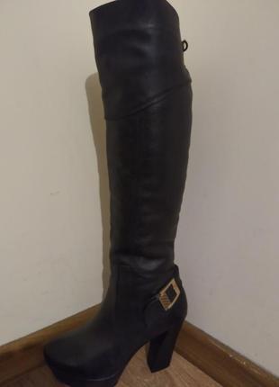 Чоботи шкіряні