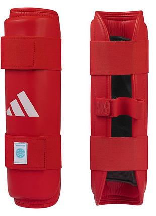 Захист гомілки adidas з ліцензією wako | червона | wakosg01