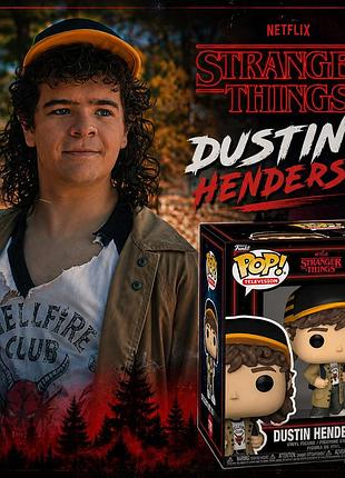 Фігурка funko pop фанко поп stranger things дуже дивні справи дивні дива - дастін гендерсон dustin henderson