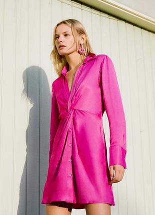Zara, плаття, сукня, натуральна, платье, віскоза