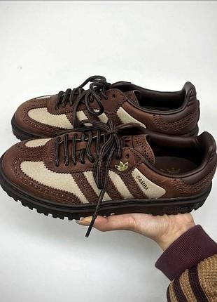 Кросівки броги від adidas samba, 41 р, в наявності