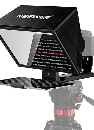 12-дюймовый дистанционный телесуфлер neewer basics x12b для смартфона и планшета шириной до 8,7" (22см)