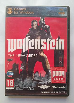 Відео гра на пк wolfenstein theneworder
