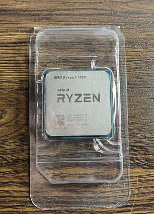 Процессор amd ryzen 5 5500 6 ядер 12 потоков am4 до 4.2 ггц 65 вт новый