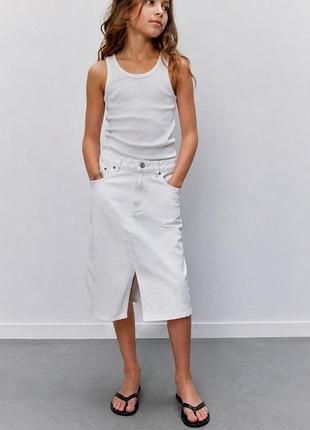 Дитяча джинсова спідниця юбка zara