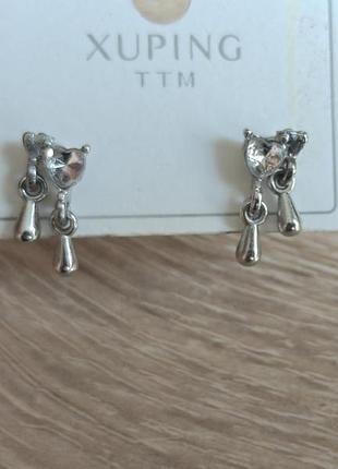 Серьги бижутерия