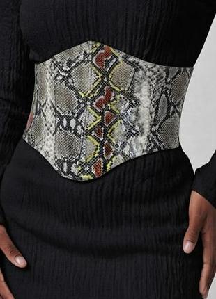 Подгрудный корсет эко каждая питон, от xxs-xxl