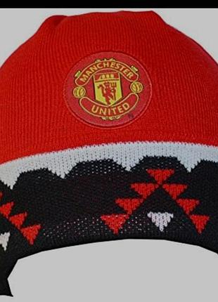 Шапка мужская акрил manchester united