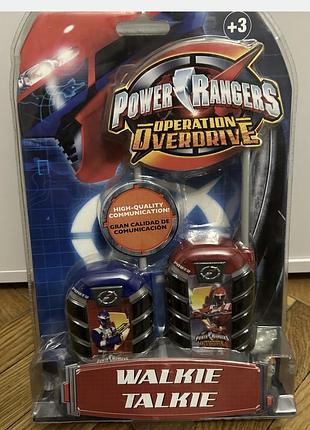 Набір рацій з феєю дінь дінь ігрові рації та power rangers могутні рейнджери imc toys walkie talkies