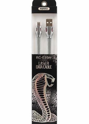 Кабель remax rc-035m laser micro-usb