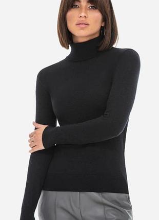 Черный базовый гольф от zara - размер s