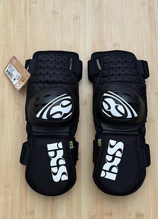 Наколінники вело захист ніг і колін ixs dagger knee guards - чорні xl мотозахист колін