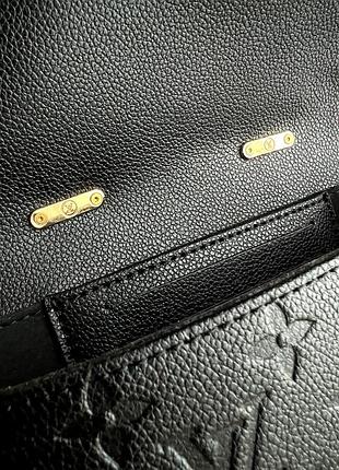 🤍nano madeleine monogram empreinte leather wallet premium🤍 натуральная кожа брендовая сумочка черная с комплектом люкс стильный подарок девушке 9