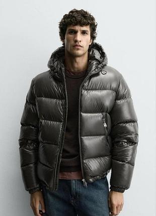 Пуховик zara