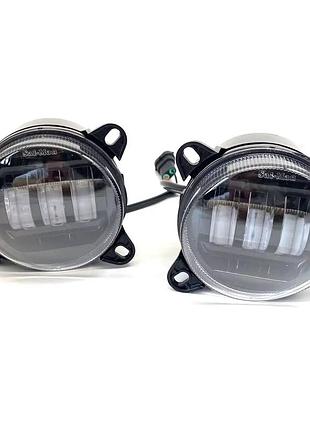 Противотуманные led фары для volkswagen crafter 45w w+y (комплект 2-шт)