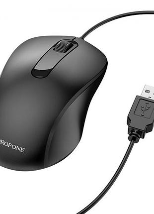 Миша дротова borofone bg4 business чорний