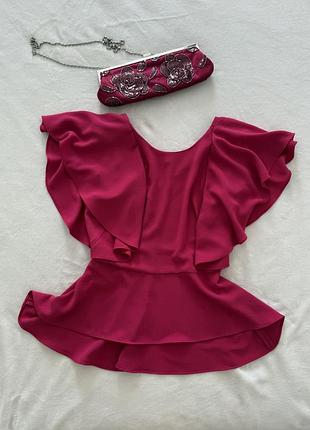 Блуза малинова zara s