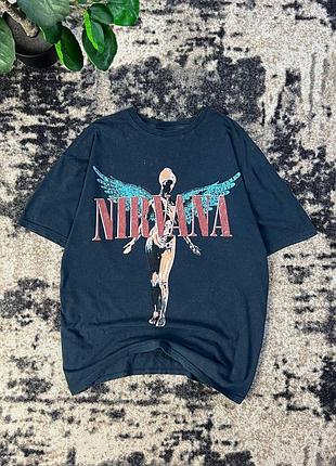 Футболка nirvana rock band