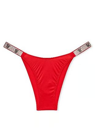 Трусики бразилиана со стразами very sexy оригинал виктория секрет victoria secret