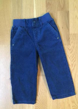 Вільветові штанішками на 18-24 міс