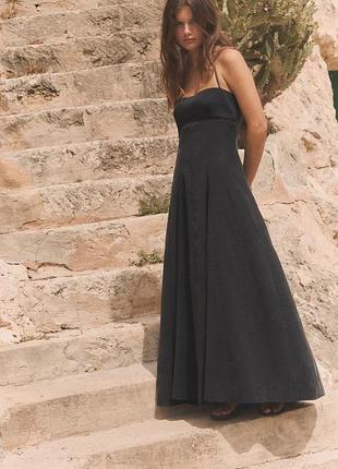 Оригінальна максі сукня з нової колекції zara new original.