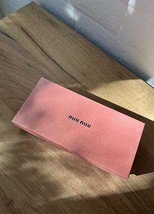 Коробка від окулярів miu miu (пуста)